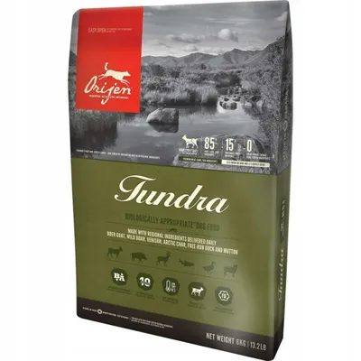 Zdjęcie produktu dla Orijen Tundra 11,4 kg Dorosły Kurczak, Ryba, Indyk