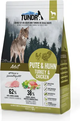 Image de Tundra DOG croquettes dinde 750g