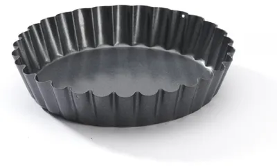 Produktbild von de Buyer 4703.12, Tortenform, Rund, 220 °C, Schwarz, Stahl, 12 cm