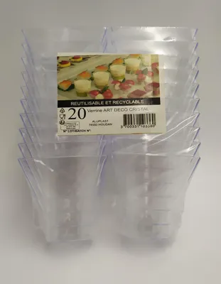 Zdjęcie produktu dla pojemniki plastikowe 24szt. na przekąski 65ml | 33-17