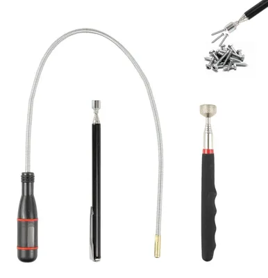 Image de Ensemble de supports magnétiques pour télescope, comprenant 3 supports de 1,5 LB, 3 LB et 5 LB. Outil réglable