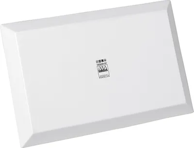 Image de ASA plat de service 34x22x2,5cm blanc