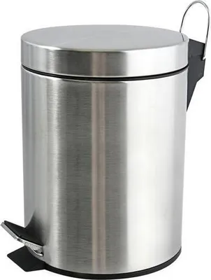 Produktbild von MSV Treteimer Edelstahl 5 Liter matt