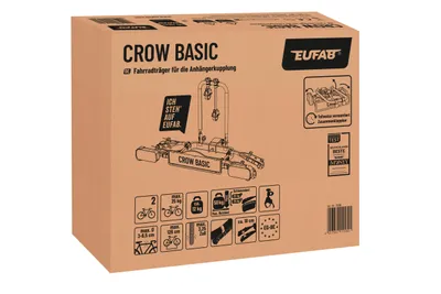 Produktbild von EUFAB 11569 Fahrradträger CROW BASIC