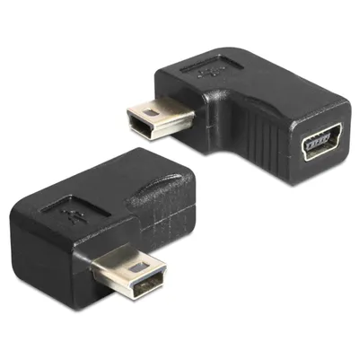 Produktbild von DeLOCK 65448, USB-B mini, USB-B mini, Schwarz