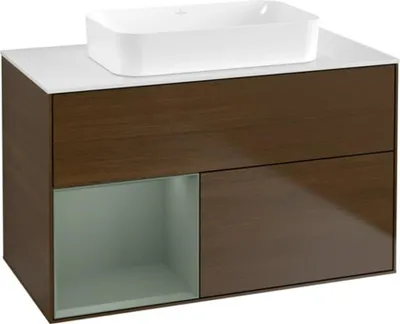 Produktbild von Villeroy & Boch F651GMGN Waschbeckenunterschrank Finion F65