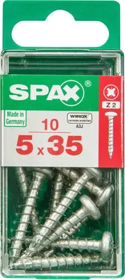 Produktbild von Spax Universalschrauben 5.0 x 35 mm TX 20 - 10 Stk.