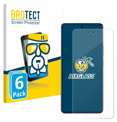 Produktbild von 6x BROTECT Schutzglas für realme Narzo Power Schutzfolie Panzer Folie Glas Display Schutz klar