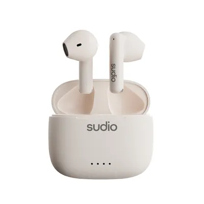 Produktbild von Sudio A1WHT, True Wireless Stereo (TWS), Anrufe/Musik, 35,8 g, Kopfhörer, Weiß