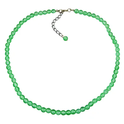 Produktbild von Kette Perle 6 kiwi-transparent grün 6mm