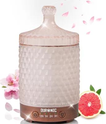 Produktbild von Duronic AD32 Aroma Diffuser, Diffuser mit 100 ml Wassertank, Diffusor für ätherische Öle, Raumduft als Lufterfrischer, Duftsprüher für Duftöl