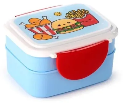 Immagine prodotto di Contenitore per il pranzo Bento Clip Lock con posate Foodiemals