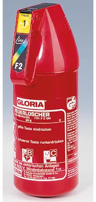 Zdjęcie produktu dla Gaśnica ręczna F 2 G 1863.0000 Klasa pożarowa 13 A/89 B