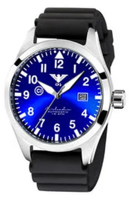 Produktbild von KHS - KHS.AIRSABLU.DB - Armbanduhr - Automatik - Airleader Steel - Herren
