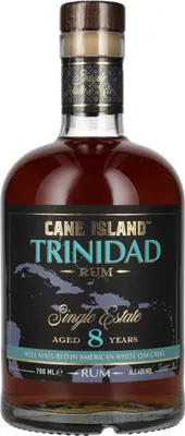 Produktbild von Cane Island TRINIDAD 8 Years Old Single Estate Rum 43% Vol. 0,7l