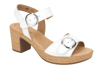 Produktbild von Gabor 64.764 Damen Sandale - Sandaletten weiß Elegant NEU