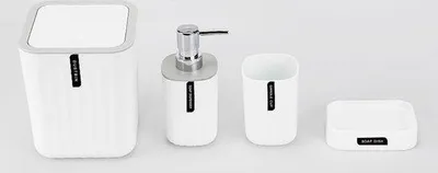 Produktbild von Badezimmergeschenkset, 4er-Satz