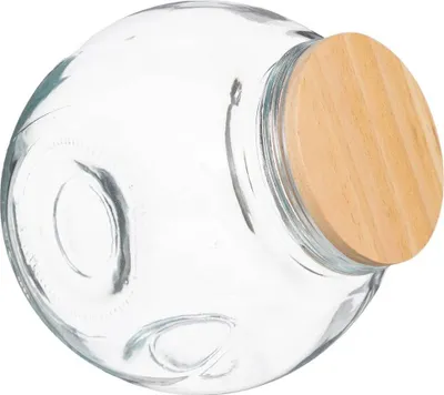 Produktbild von Glas bonbonglas holzdeckel 1,5l  - 5 five simply smart