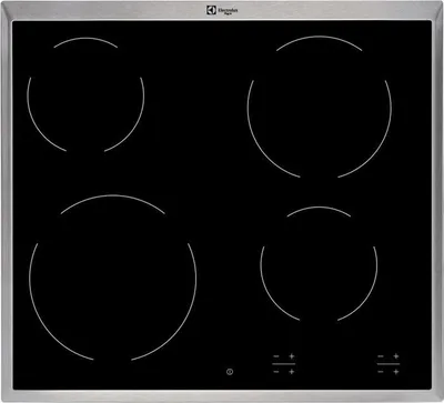 Immagine prodotto di Electrolux KT6400X, Nero, Da incasso, 60 cm, VetroVetroceramica, 4 zone