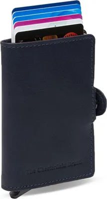 Immagine prodotto di The Chesterfield Brand Pelle porta carte di credito Baldwin Cardholder Navy blu scuro