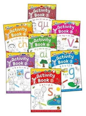 Zdjęcie produktu dla Jolly Phonics Activity Books 1-7