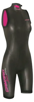 Produktbild von CAMARO Speed Swim Damen Triathlon Shorty Neoprenanzug Schwimmen Neopren Wetsuit - Größe: 40 (M)