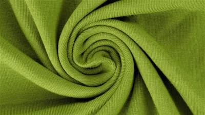 Produktbild von Jersey Yara Kiwi Uni 220 g/m², ca. 0,5 m lang, ca. 1,5 m breit, Stoffe Meterware, Baumwolljersey