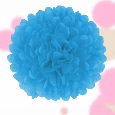 Zdjęcie produktu dla Pompon 25 cm, błękitny / jasnoniebieski