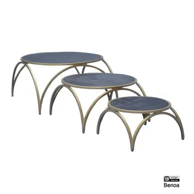 Produktbild von Benoa Norfolk Couchtisch Set von 3