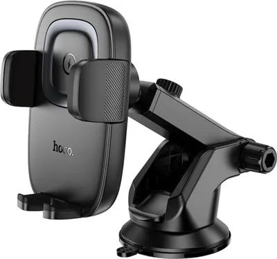 Produktbild von Hoco HW32 15W induktiv biltelefonholder til instrumentbræt sort
