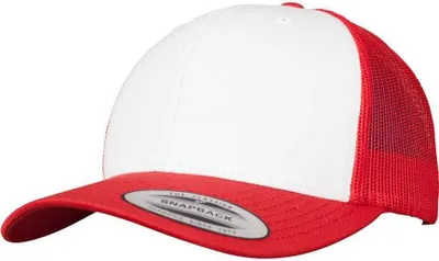 Produktbild von Flexfit - Trucker Cap PC7181 (Einheitsgröße) (Rot/Weiß)