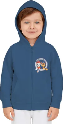 Produktbild von Paw Patrol Sweatjacke für Jungen - Kinder Kapuzenpullover mit Reißverschluss Hoodie Blau 110-116