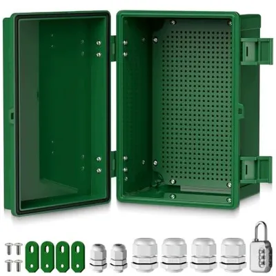 Zdjęcie produktu dla Skrzynka rozdzielcza wodoszczelna IP67 puszka przyłączeniowa ABS 30X20X16