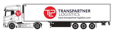 Produktbild von Herpa 957069 - 1:87 DAF XG+ Kühlkoffer-Sattelzug "Transpartner Logistics"