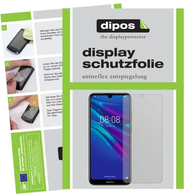 Produktbild von 1x Schutzfolie für Huawei Y6 Prime (2019) matt Displayschutzfolie Folie Display Schutz dipos