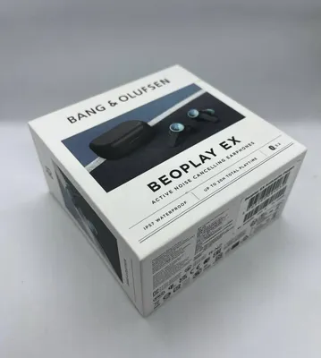 Produktbild von Bang & Olufsen Beoplay EX - Kabelloser Bluetooth Noise Cancelling In-Ear Kopfhörer Anthracite Oxygen