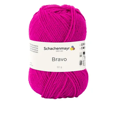 Image de power pink - Bravo Wolle 8350 Schachenmayr - Fil à tricoter main, fil à crochet