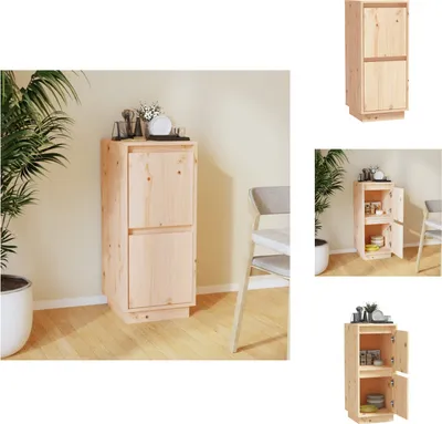 Obrázek produktu pro vidaXL Příborník 31,5x34x75 cm z borovicového masivu - Příborníky