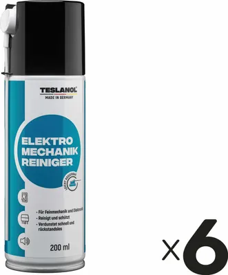 Obrázok produktu pre TESLANOL 26017 Čistič elektromechaniky v spreji, 200 ml, 6 kusov