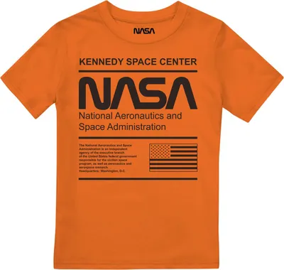 Immagine prodotto di NASA - Maglietta "Mono Kennedy" per ragazzi TV1968 (140) (Arancione)
