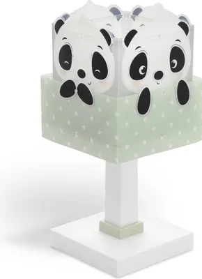 Produktbild von Dalber Tischlampe Panda Grün - Glow In The Dark