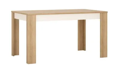 Image de Table à manger 140x76,5x85 cm table pour salle à manger noire