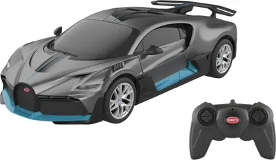 Produktbild von Bugatti Divo (dunkelgrau/hellblau, 1:24)