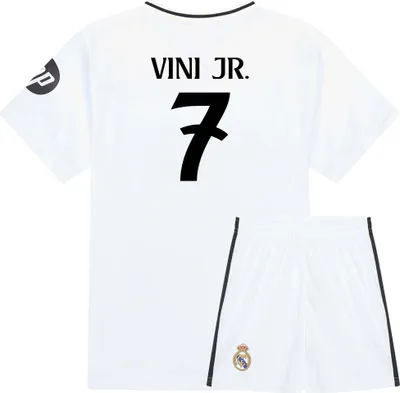 Produktbild von Real Madrid Fußball Trikot Set Vini JR. Heim - Kind - 140