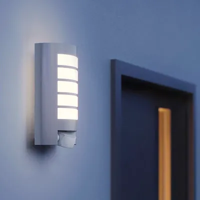 Immagine prodotto di Steinel Sensor lampada da parete per esterni a 1 luce 279x155 mm L 12 S Alluminio