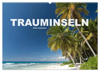 Produktbild von Trauminseln (Wandkalender 2027 DIN A2 quer), CALVENDO Monatskalender