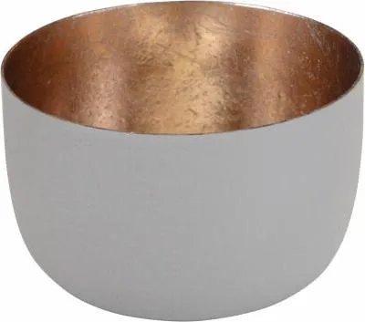 Obrázok produktu pre Gift Company Sviečka Madras S, svietnik, sviečka, železo, pieskovec / zlato, výška 5 cm, 78214