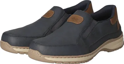Immagine prodotto di Rieker scarpe da uomo slip-on / scarpe basse blu scuro sintetico dimensioni: 44