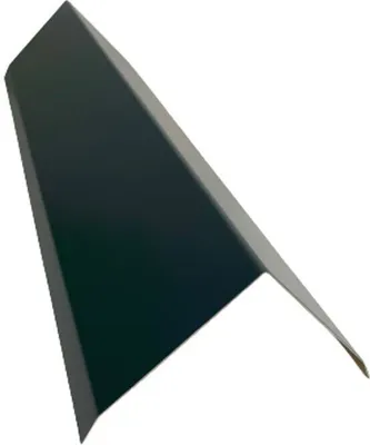 Produktbild von Firstblech 2 m lang Alu Anthrazit  RAL 7016 - Zuschnitt 20 cm - siehe Skizze