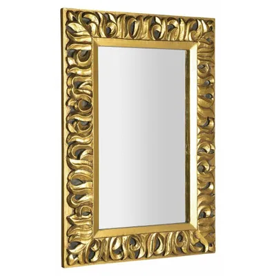 Produktbild von Sapho ZEEGRAS Rahmenspiegel, 70x100cm, Gold